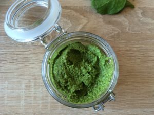 spinazie, pesto, vegan