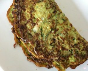 courgette, omelet