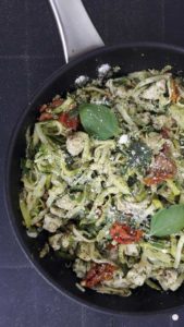 Recept pasta pesto