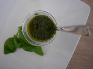 basilicum, dressing, gezond, olijfolie