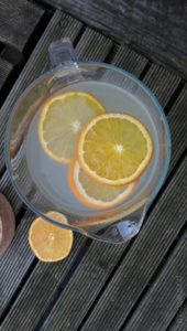 gember, limonade, citroen, sinaasappel, zonder suiker
