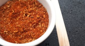 kruidenmix, gegrilde groente, homemade, kruiden mixen, paprika, gember, koriander